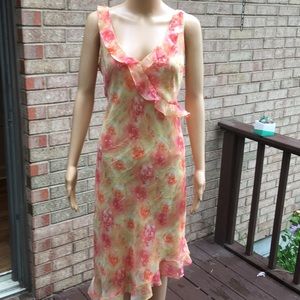 🌺🌸🌻Floral  Sleeveless Dress🍃🌸